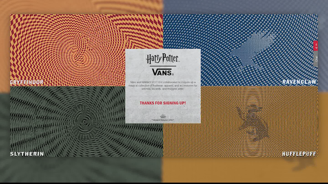 Vans Teases Line Of 'Harry Potter' Shoes, Apparel And Accessories